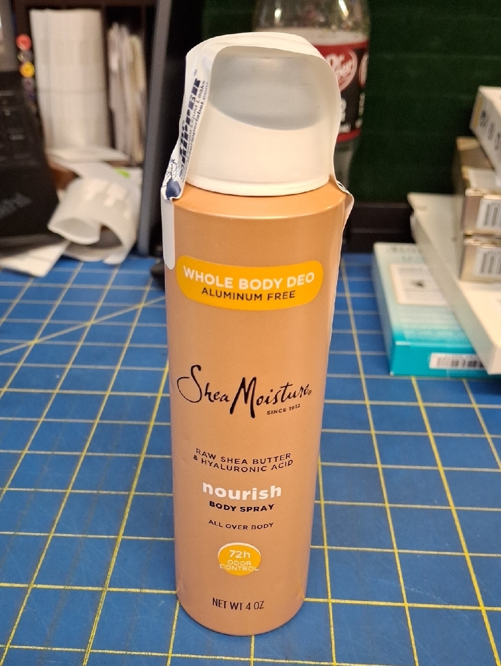 SheaMoisture Nourish Whole Body Deo New Spray Can